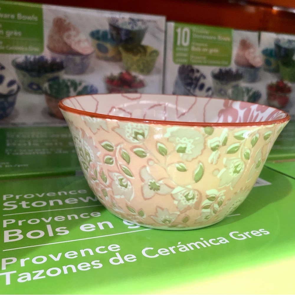 10 Pieces Provence Stoneware Bowls - Picture 6 of 12